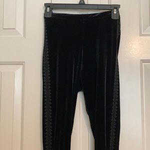 JW Los Angeles velvet leggings!